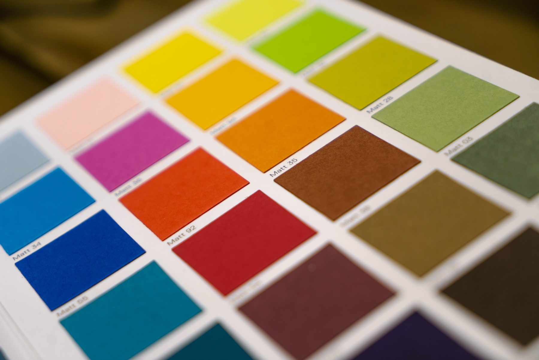Pigment de couleur utilisé pour les tirages de photo d'art