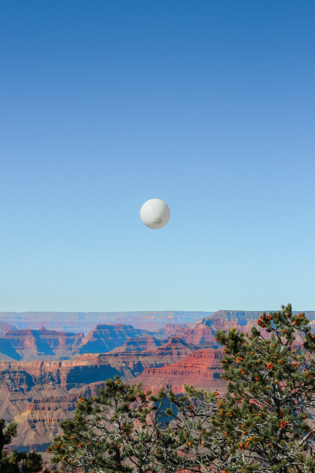 un ballon libre en photo